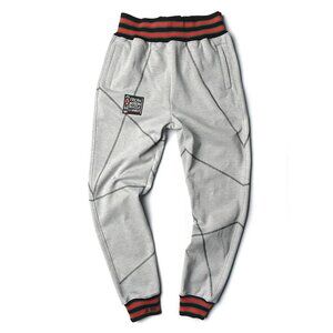 AACA Heavyweight Men's Fleece Sweatpants Stitching Cinch Bottom Pocket Size XL